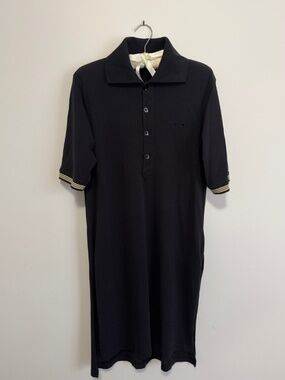 Y-3 Yohji Yamamoto Adidas Black Long Polo